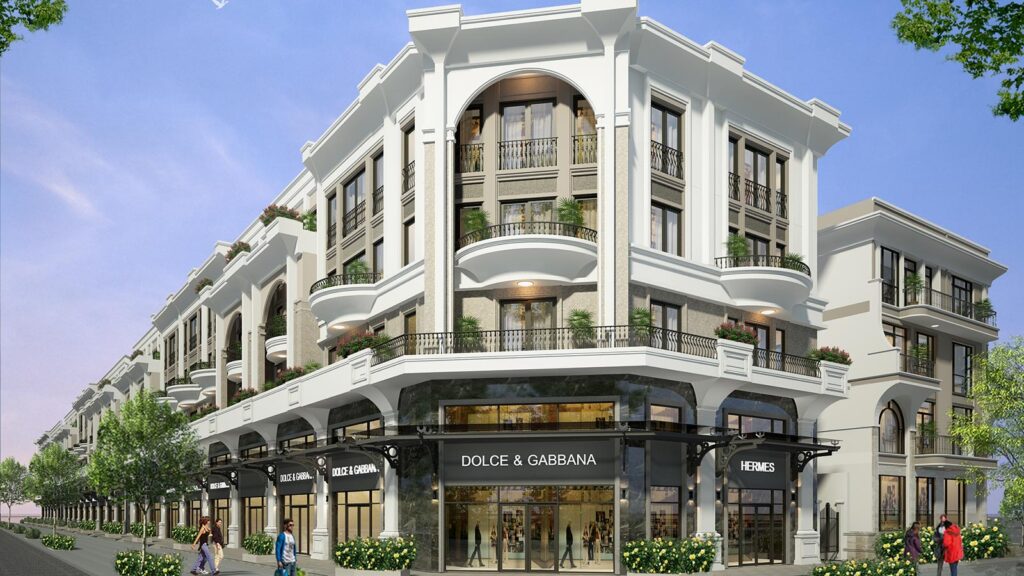 Bán nhà phố shophouse Vạn Phúc City 