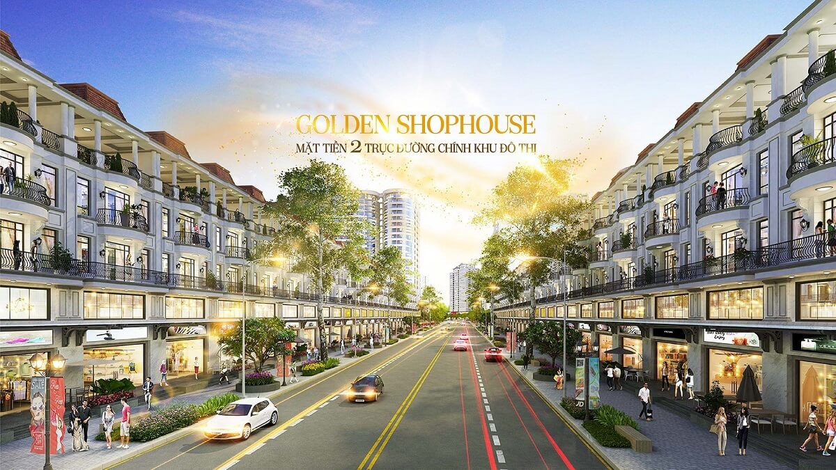 MỞ BÁN GOLDEN SHOPHOUSE - VẠN PHÚC CITY 